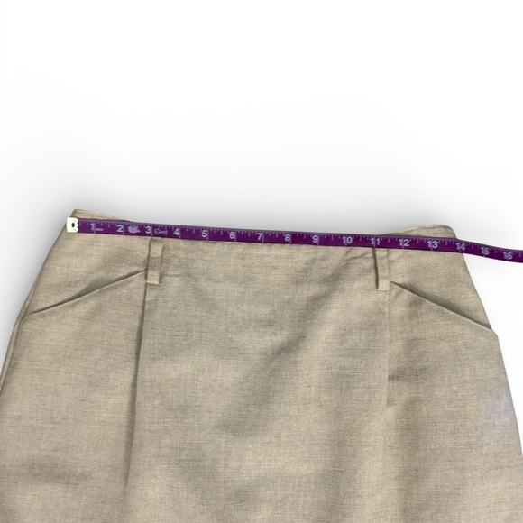 Vintage Liz Sport Linen Pencil Skirt - Picture 7 of 9